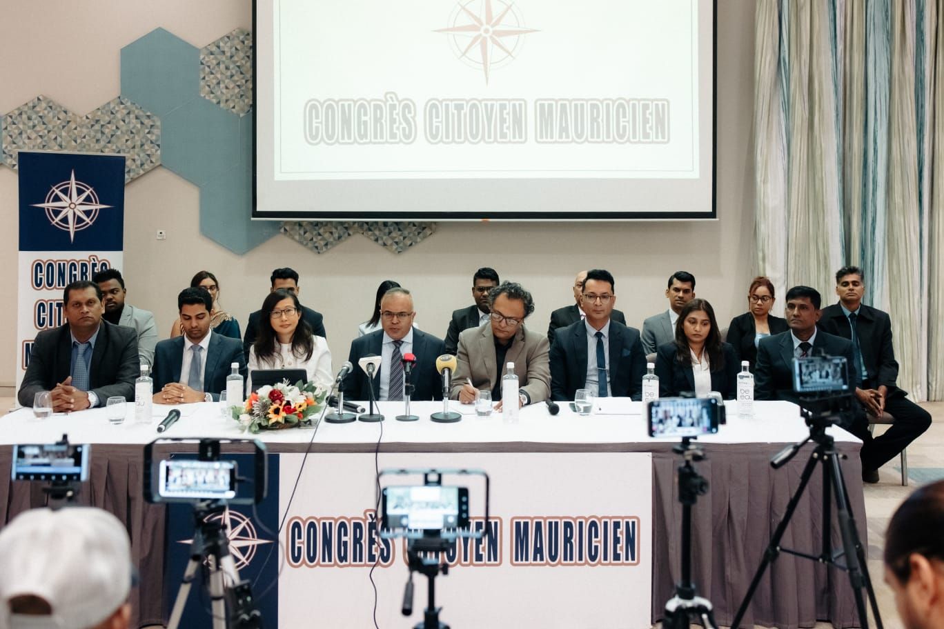 Lancement officiel du Congrès Citoyen Mauricien — conférence de presse